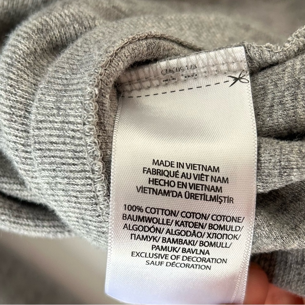 Ralph Lauren Men's Gray 1/4 Zip Sweater - Picture 8 of 8
